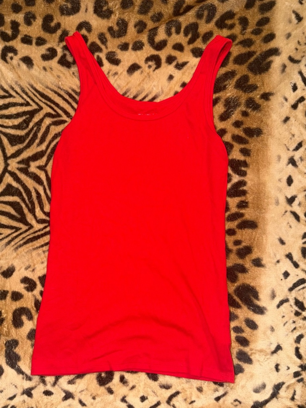 Red Tank Top & Leopard Print Tank Bundle - Picture 6 of 9